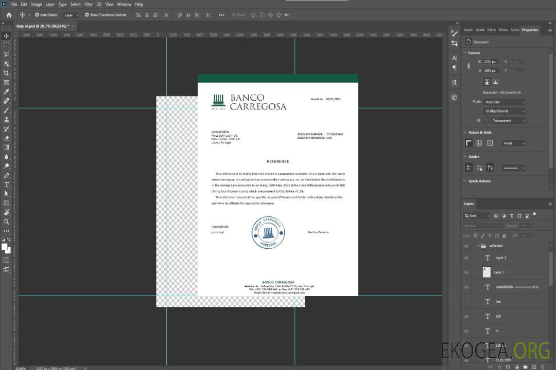 Portugal , Banco Carregosa , référence template Portugal , Banco Carregosa , référence template